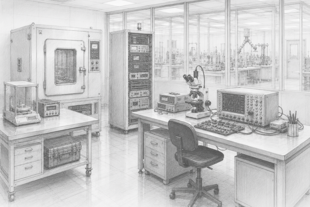 Laboratories, cleanrooms, test zones and R&D