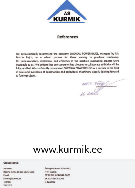 Referencja SWENSKA 28