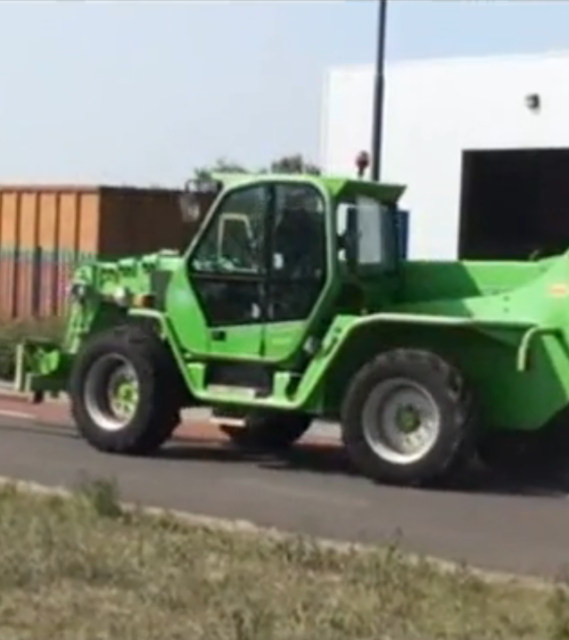 Transport ładowarki Merlo 40.17 – Ruda Śląska-Wałbrzych