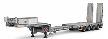 Extendable 4-axle SEMI