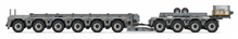 6-axle tiefbett + 4-axle bogie